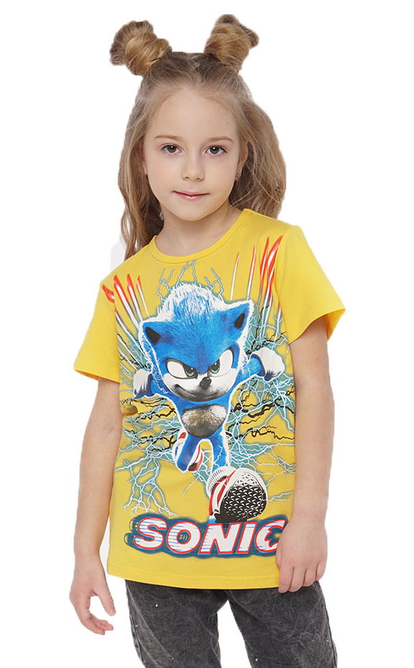 картинка Футболка Styleland Sonic желтая Фут.000722жел от магазина ОЛМИ